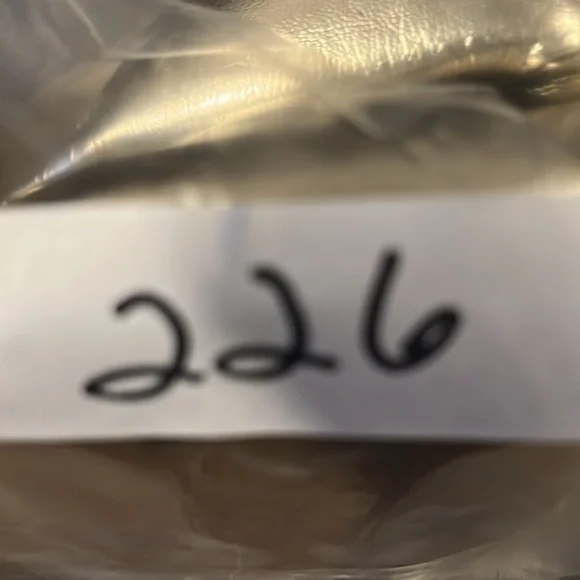 NORDSTROM OPEN EDIT Saydee Gold Block Heel Sandal Size 7 - Picture 7 of 7